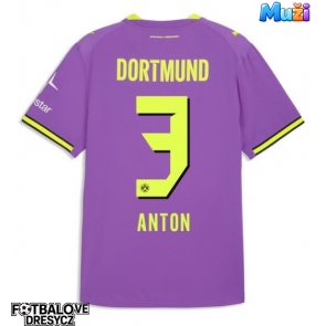Borussia Dortmund Waldemar Anton #3 Alternativní Dres 2026-27 Krátký Rukáv